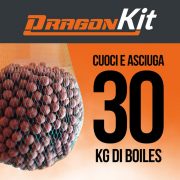 Kit DragonBoiles: cuoce e asciuga 30 kg di boiles carpfishing